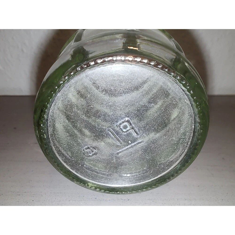 Vintage Anchor Hocking Brick-Style Glass Beer Mug | Grenade Paneled Design | 12